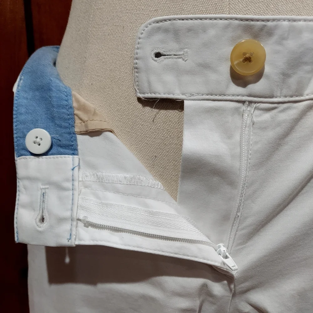 Talbots Classic White Pants - Picture 6 of 8